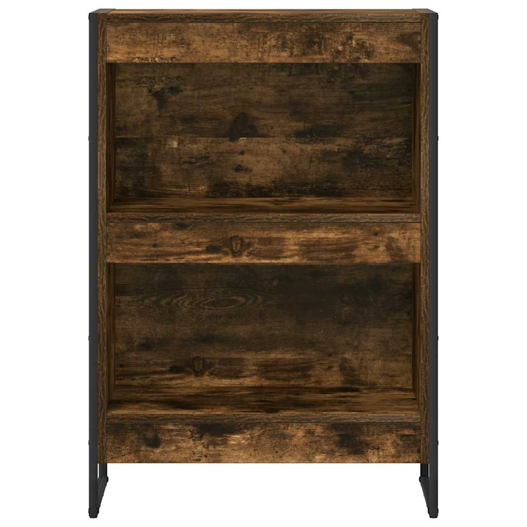 vidaXL Szafka na książki Dąb dymny 60 x 30 x 86,5 cm