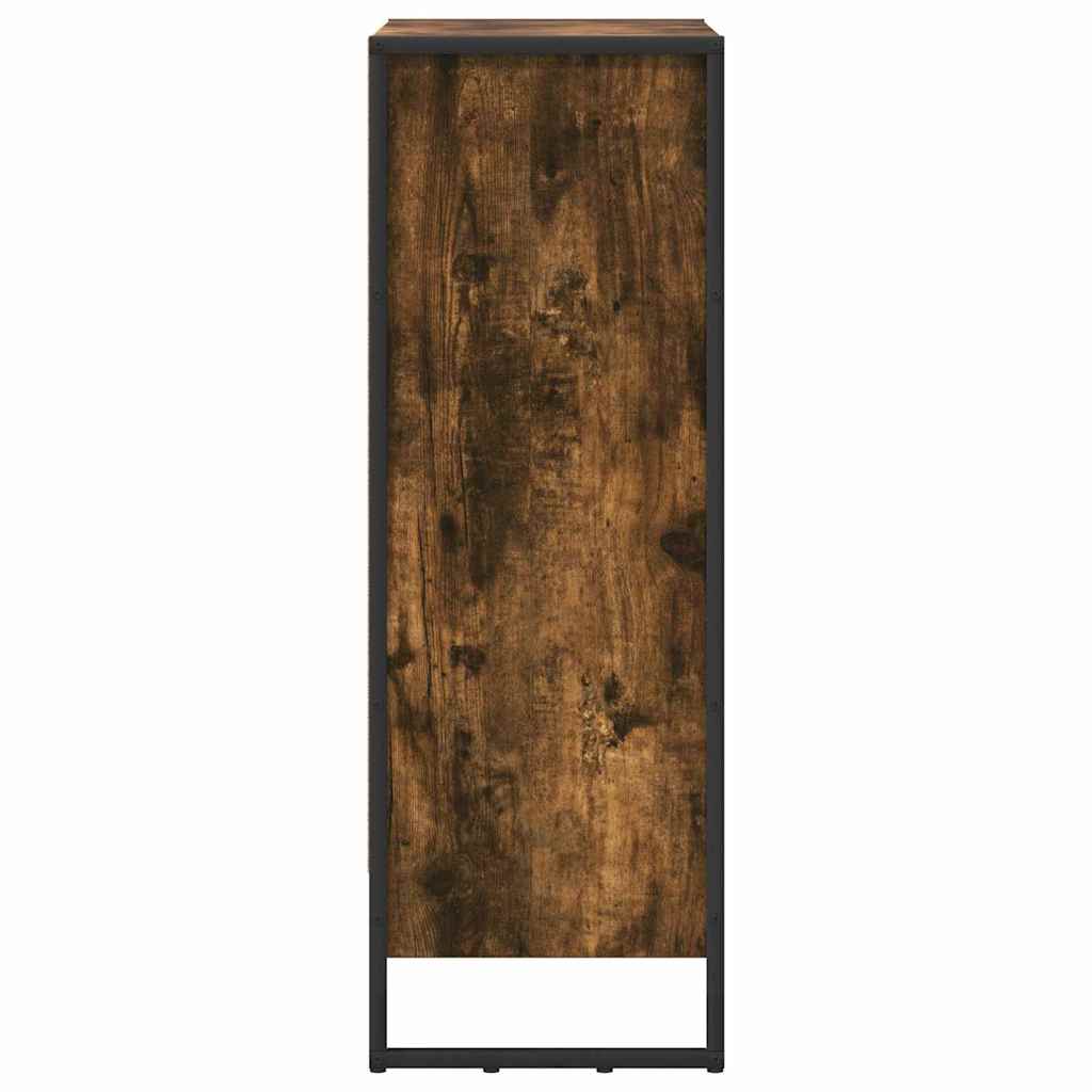 vidaXL Szafka na książki Dąb dymny 60 x 30 x 86,5 cm