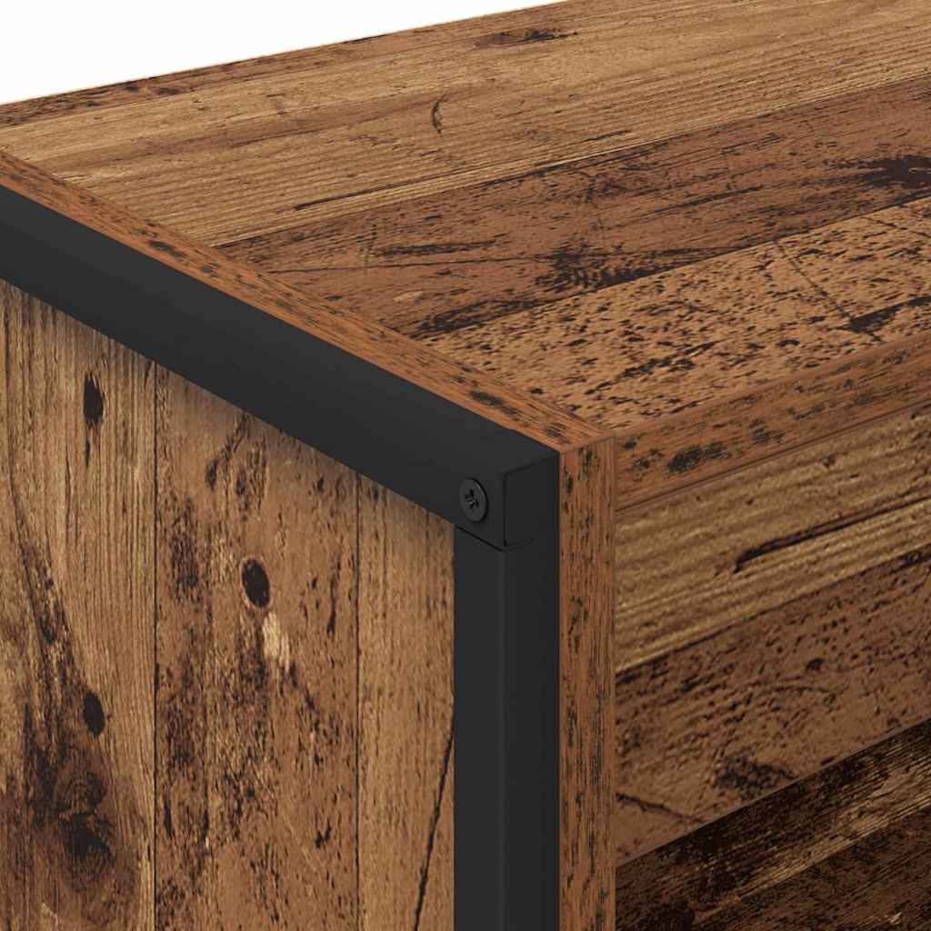 vidaXL Szafka na książki Stare drewno 60 x 30 x 86,5 cm