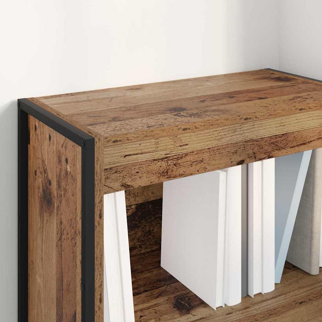 vidaXL Szafka na książki Stare drewno 60 x 30 x 86,5 cm