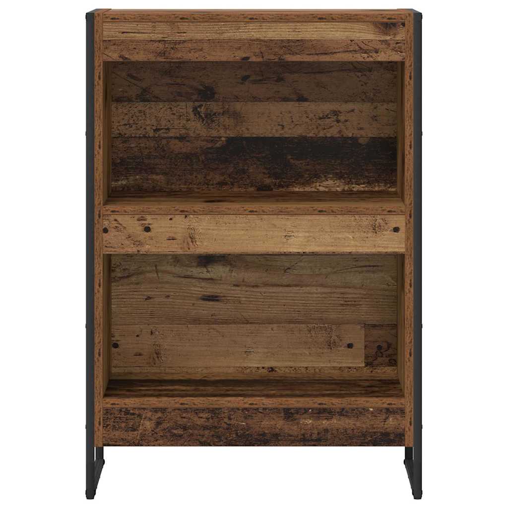 vidaXL Szafka na książki Stare drewno 60 x 30 x 86,5 cm