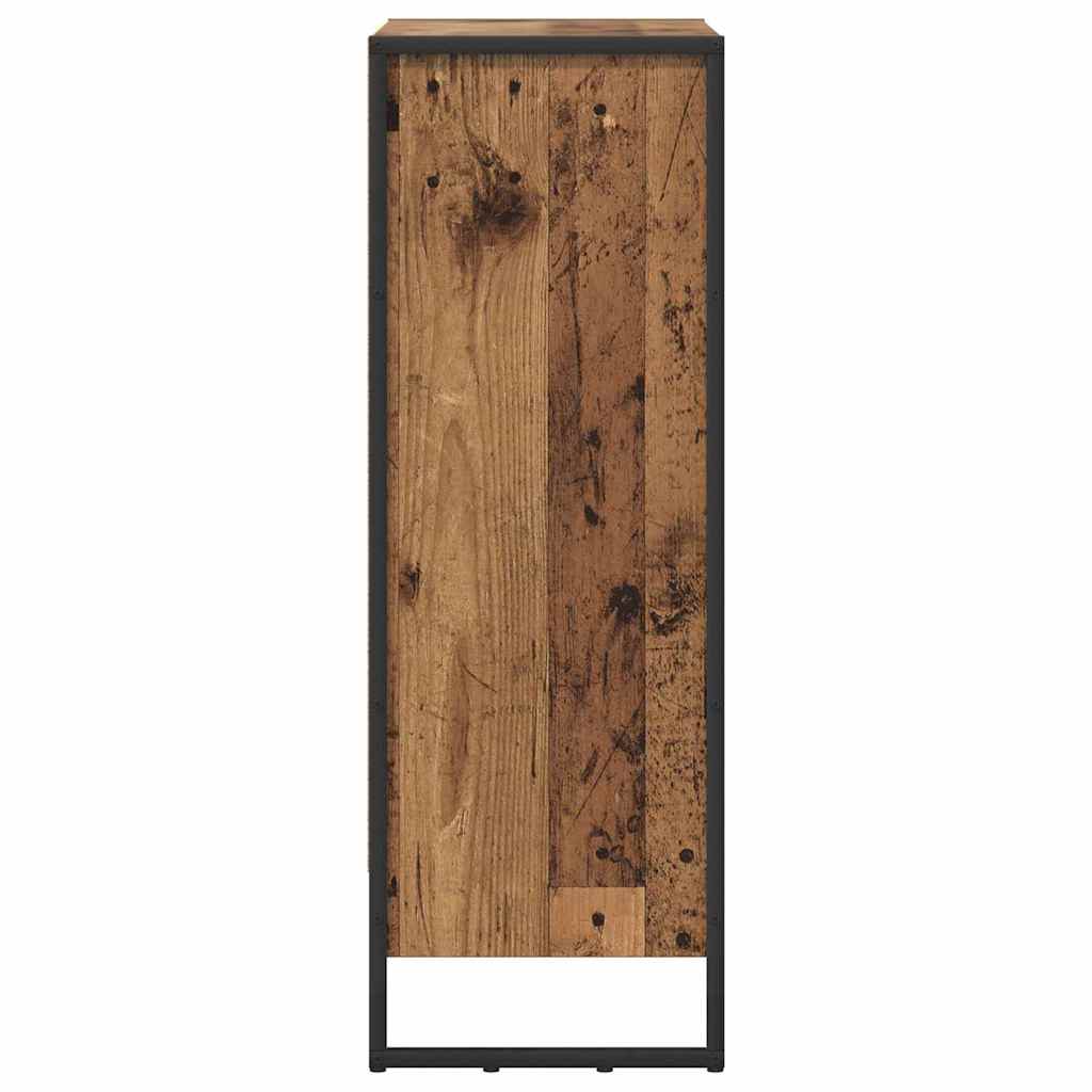 vidaXL Szafka na książki Stare drewno 60 x 30 x 86,5 cm