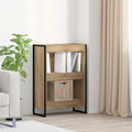 vidaXL Szafka na książki Dąb rzemieślniczy 60 x 30 x 86,5 cm