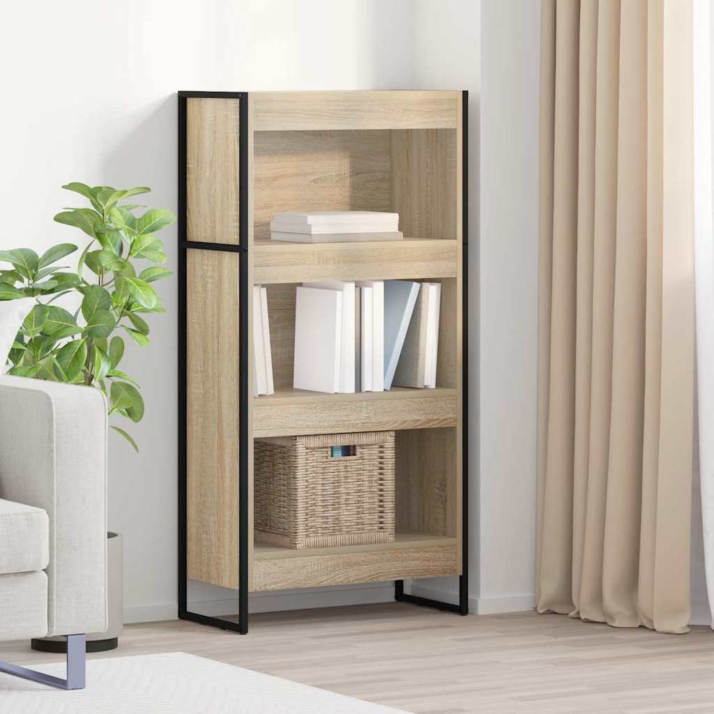 vidaXL Szafka na książki Sonoma 60 x 30 x 121 cm