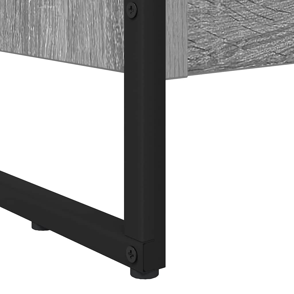 vidaXL Szafka na książki Szary Sonoma 60 x 30 x 121 cm