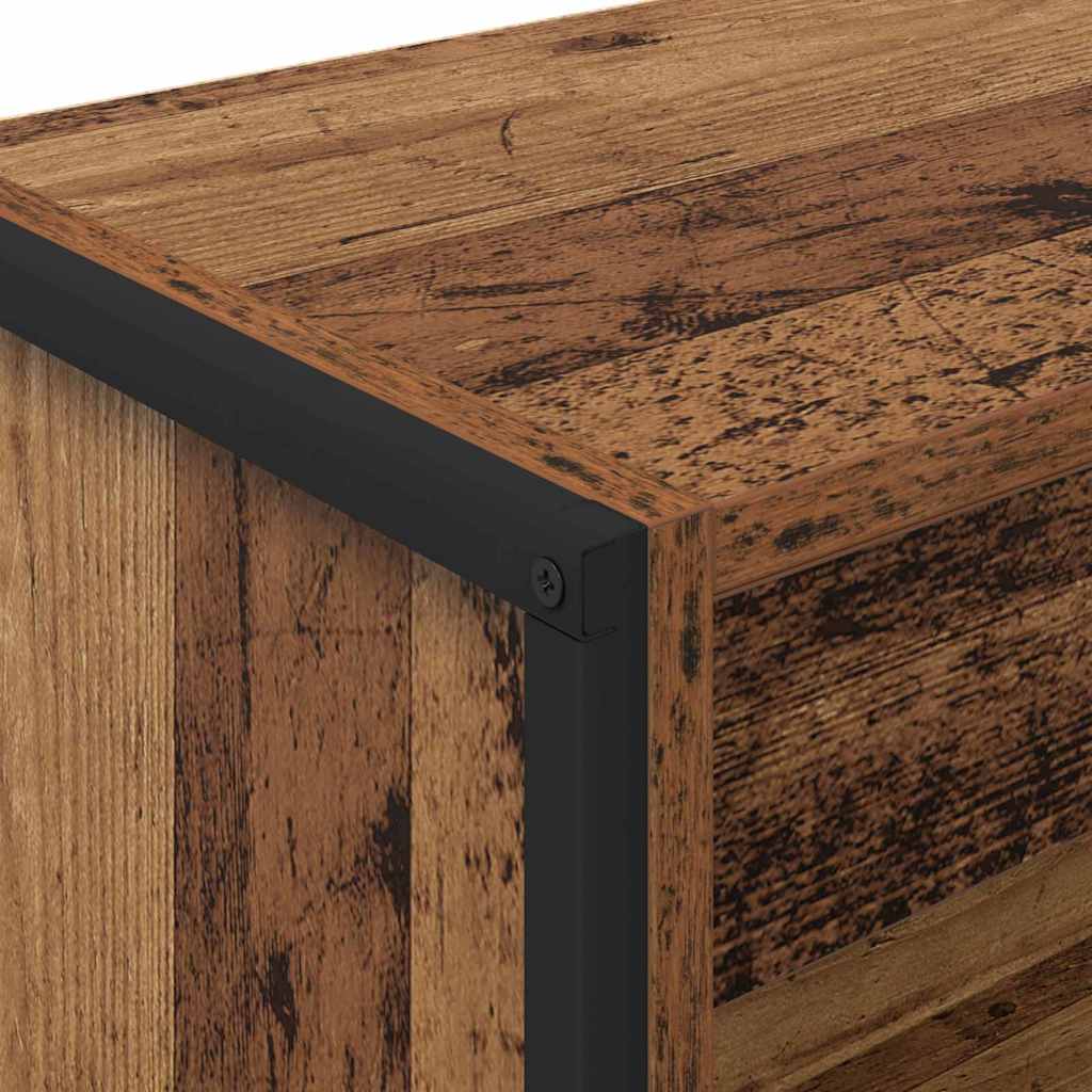 vidaXL Szafka na książki Stare drewno 60 x 30 x 121 cm