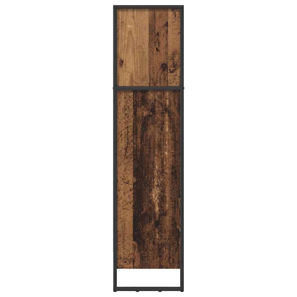 vidaXL Szafka na książki Stare drewno 60 x 30 x 121 cm