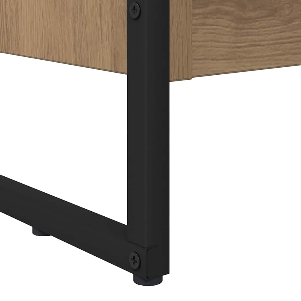 vidaXL Szafka na książki Dąb rzemieślniczy 60 x 30 x 121 cm