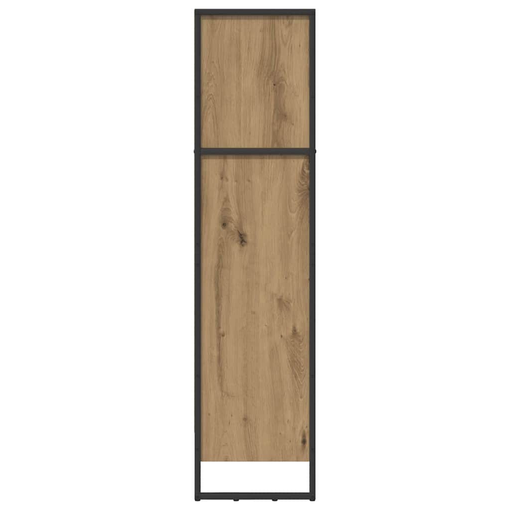 vidaXL Szafka na książki Dąb rzemieślniczy 60 x 30 x 121 cm