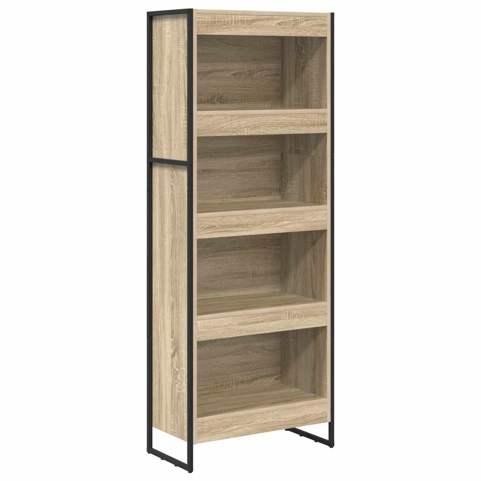 vidaXL Szafka na książki Sonoma 60 x 30 x 155 cm
