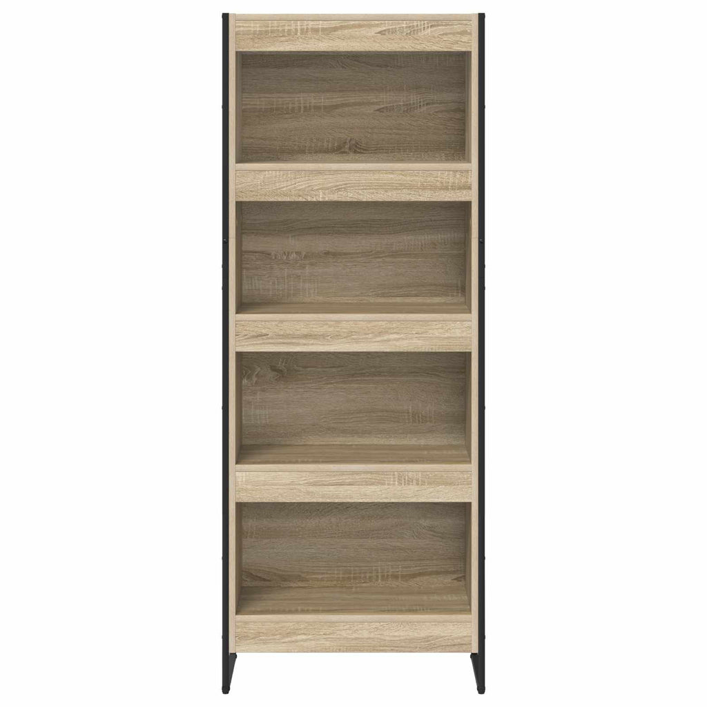 vidaXL Szafka na książki Sonoma 60 x 30 x 155 cm