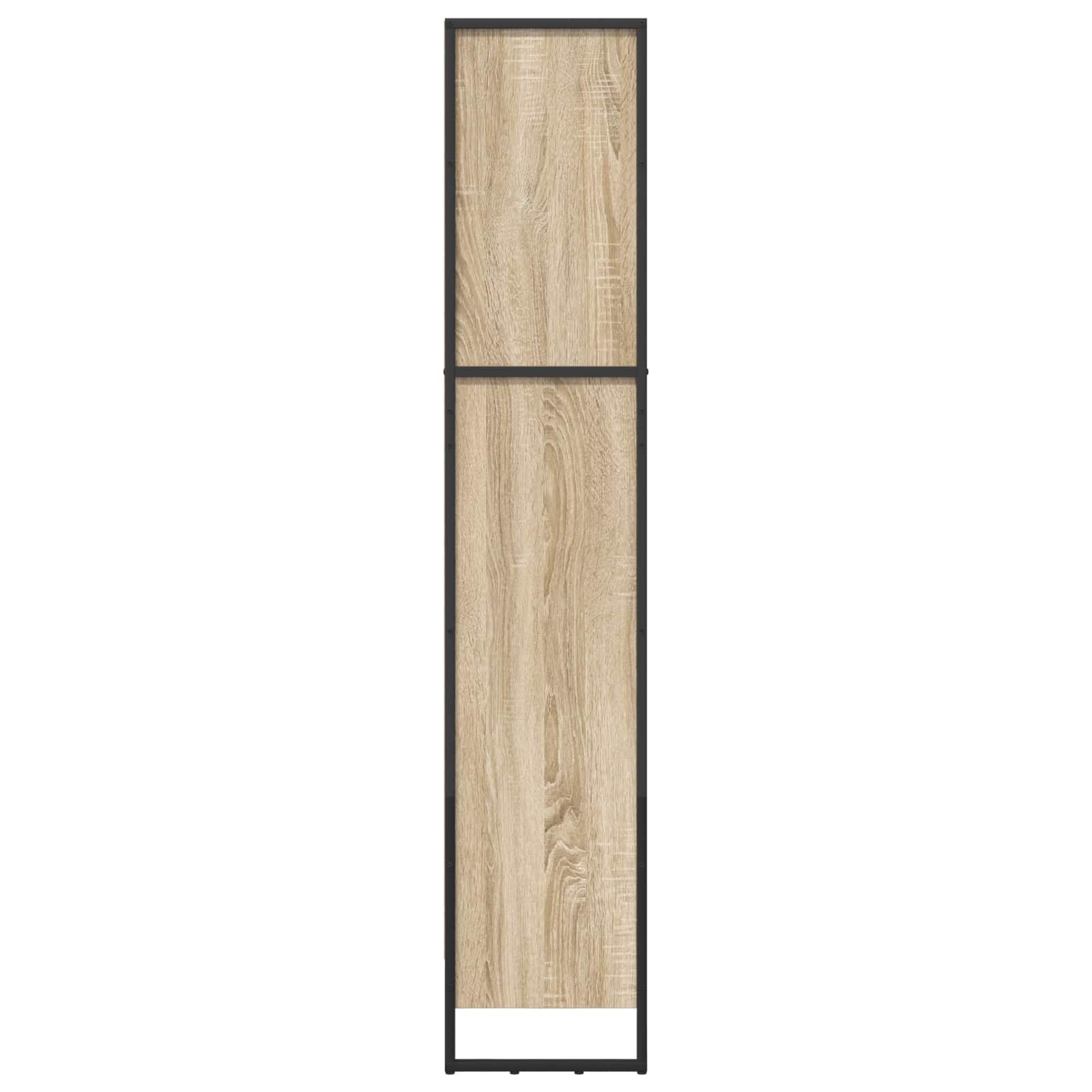 vidaXL Szafka na książki Sonoma 60 x 30 x 155 cm