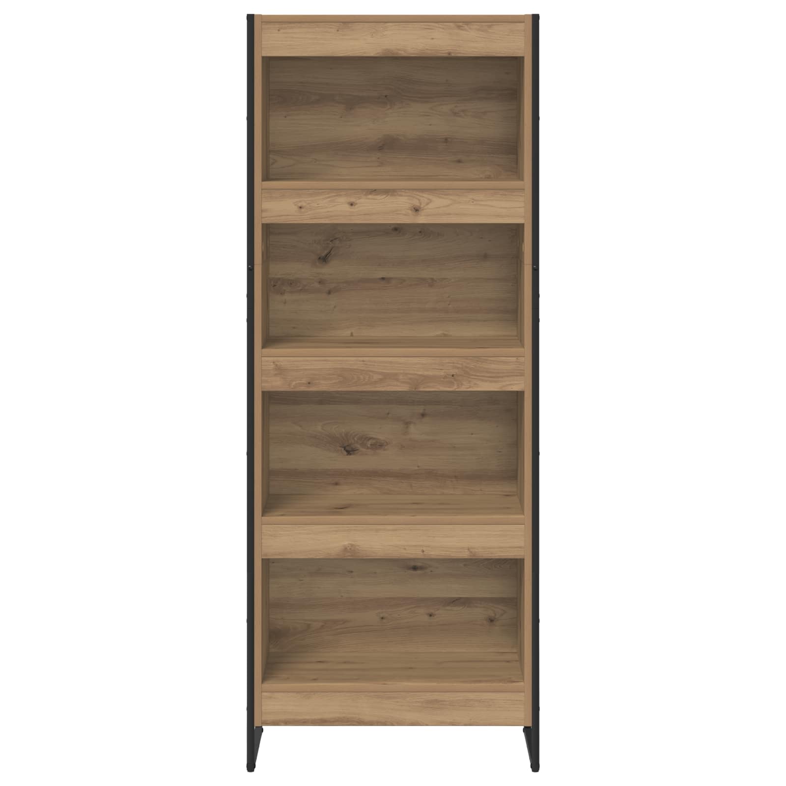 vidaXL Szafka na książki Dąb rzemieślniczy 60 x 30 x 155 cm