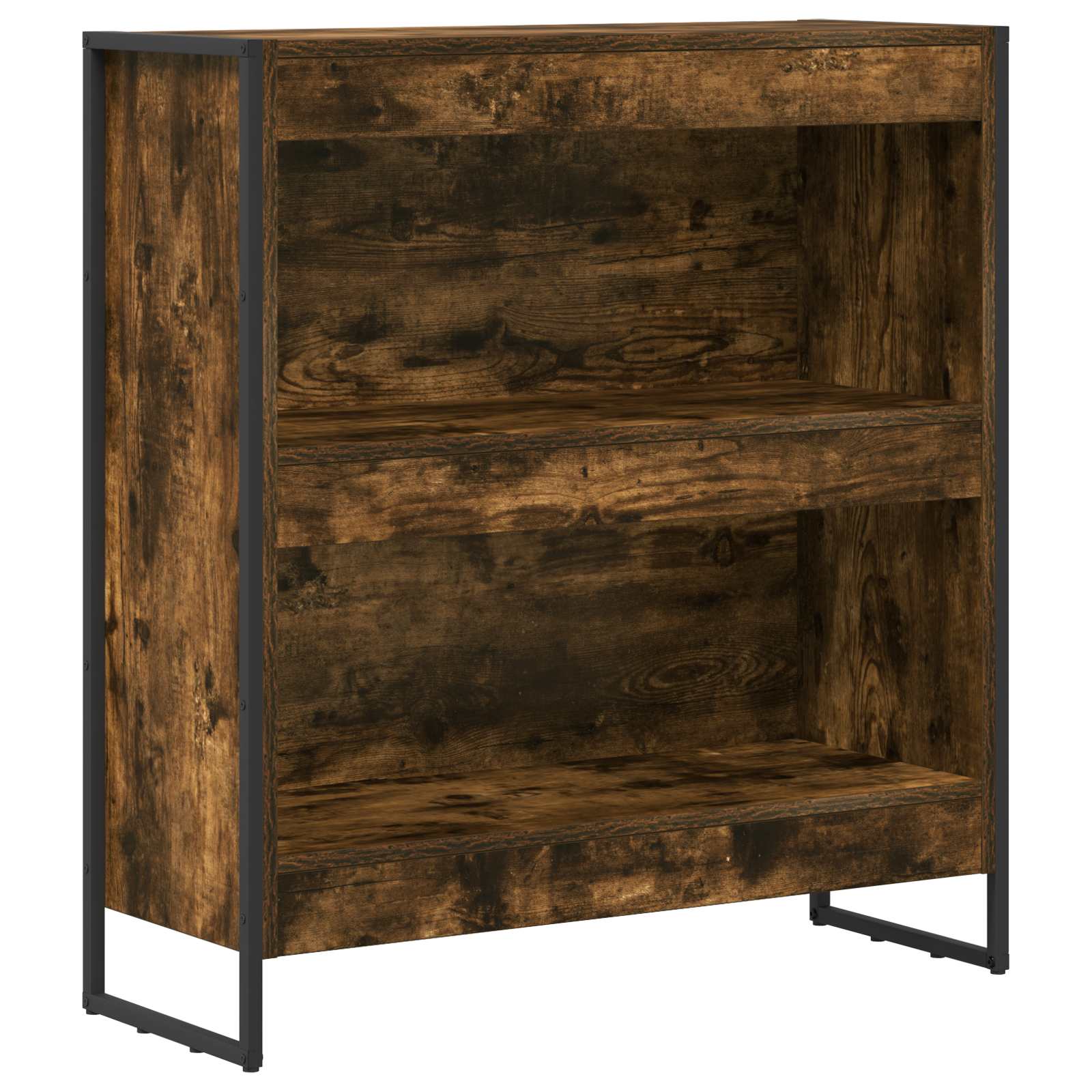 vidaXL Szafka na książki Dąb dymny 80 x 30 x 86,5 cm