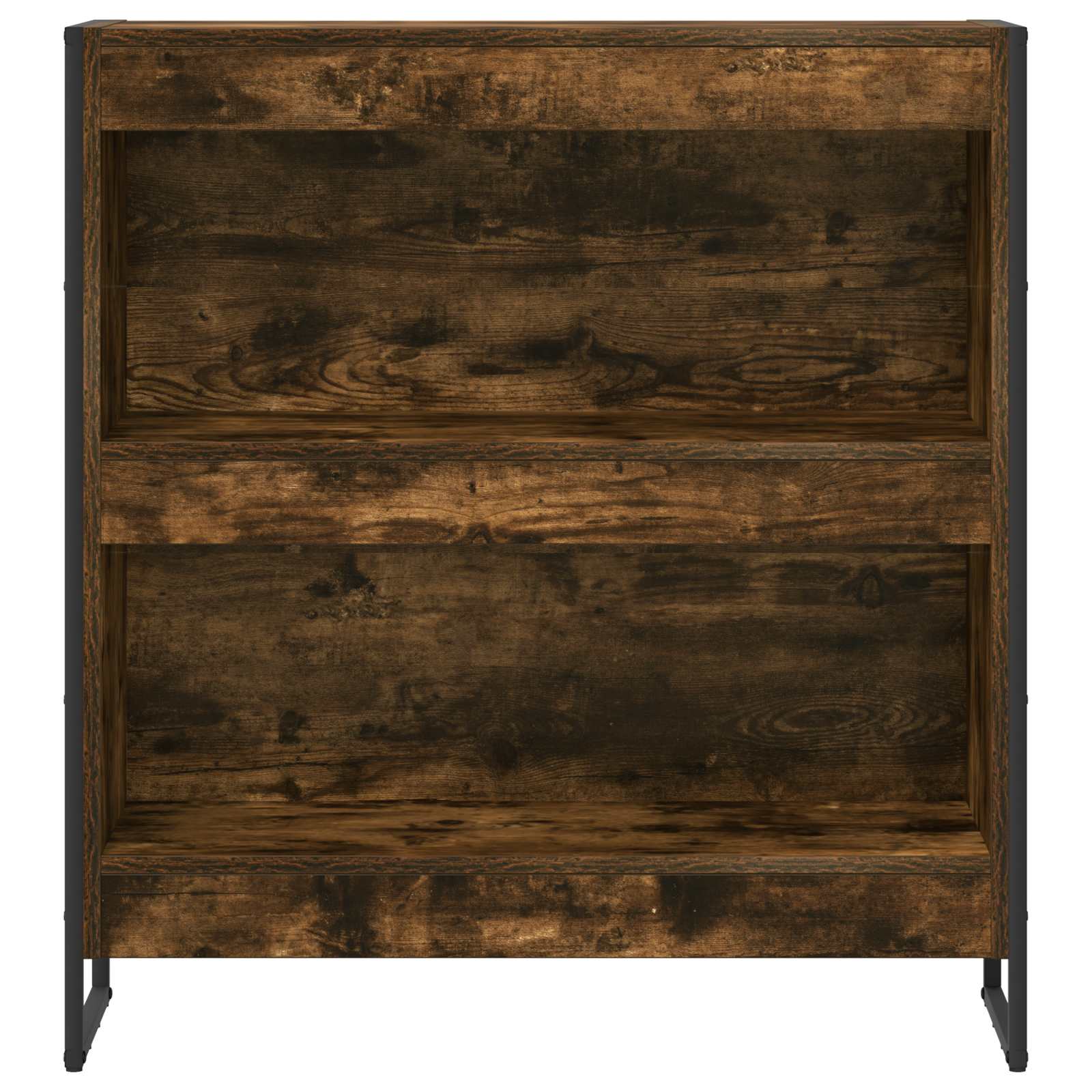 vidaXL Szafka na książki Dąb dymny 80 x 30 x 86,5 cm