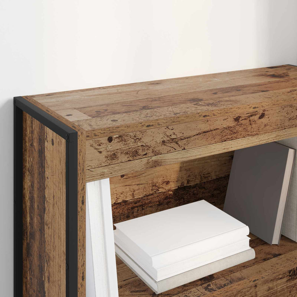 vidaXL Szafka na książki Stare drewno 80 x 30 x 86,5 cm
