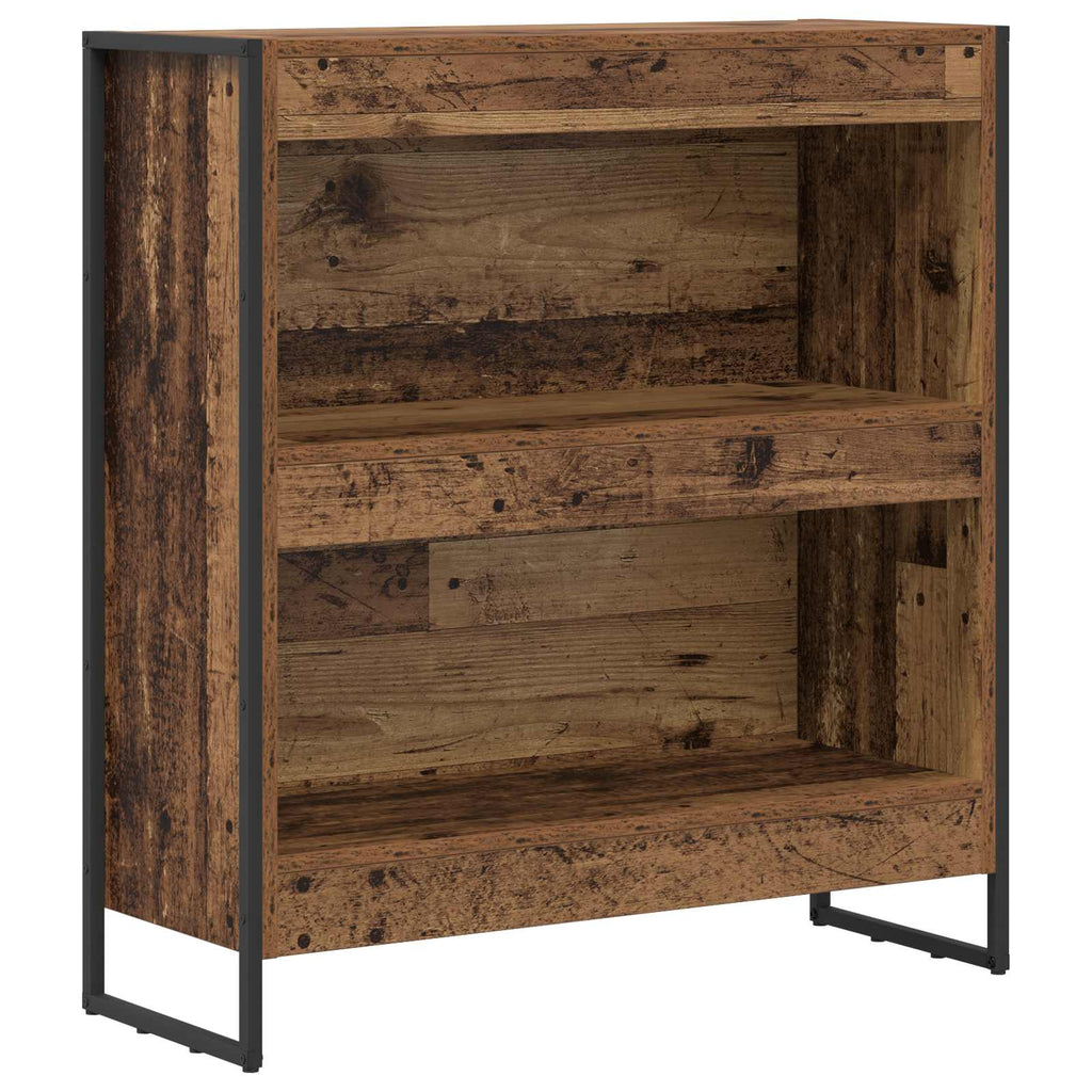 vidaXL Szafka na książki Stare drewno 80 x 30 x 86,5 cm