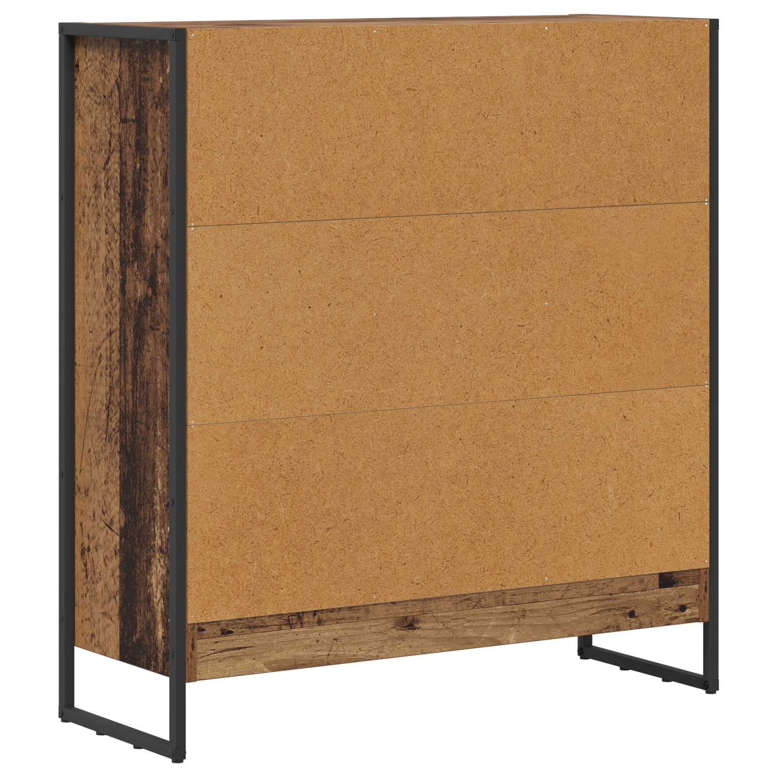 vidaXL Szafka na książki Stare drewno 80 x 30 x 86,5 cm