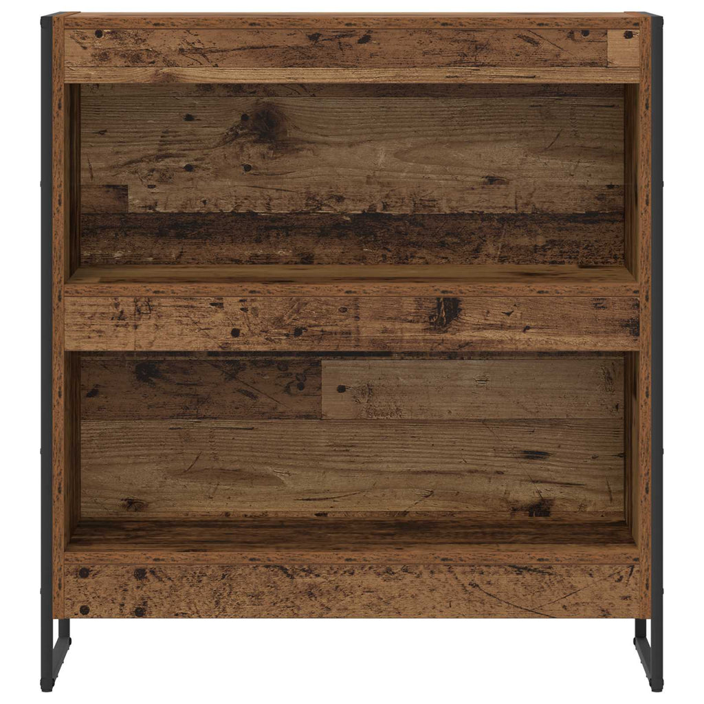 vidaXL Szafka na książki Stare drewno 80 x 30 x 86,5 cm