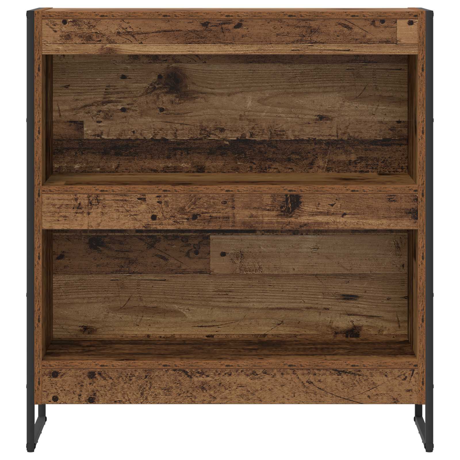 vidaXL Szafka na książki Stare drewno 80 x 30 x 86,5 cm