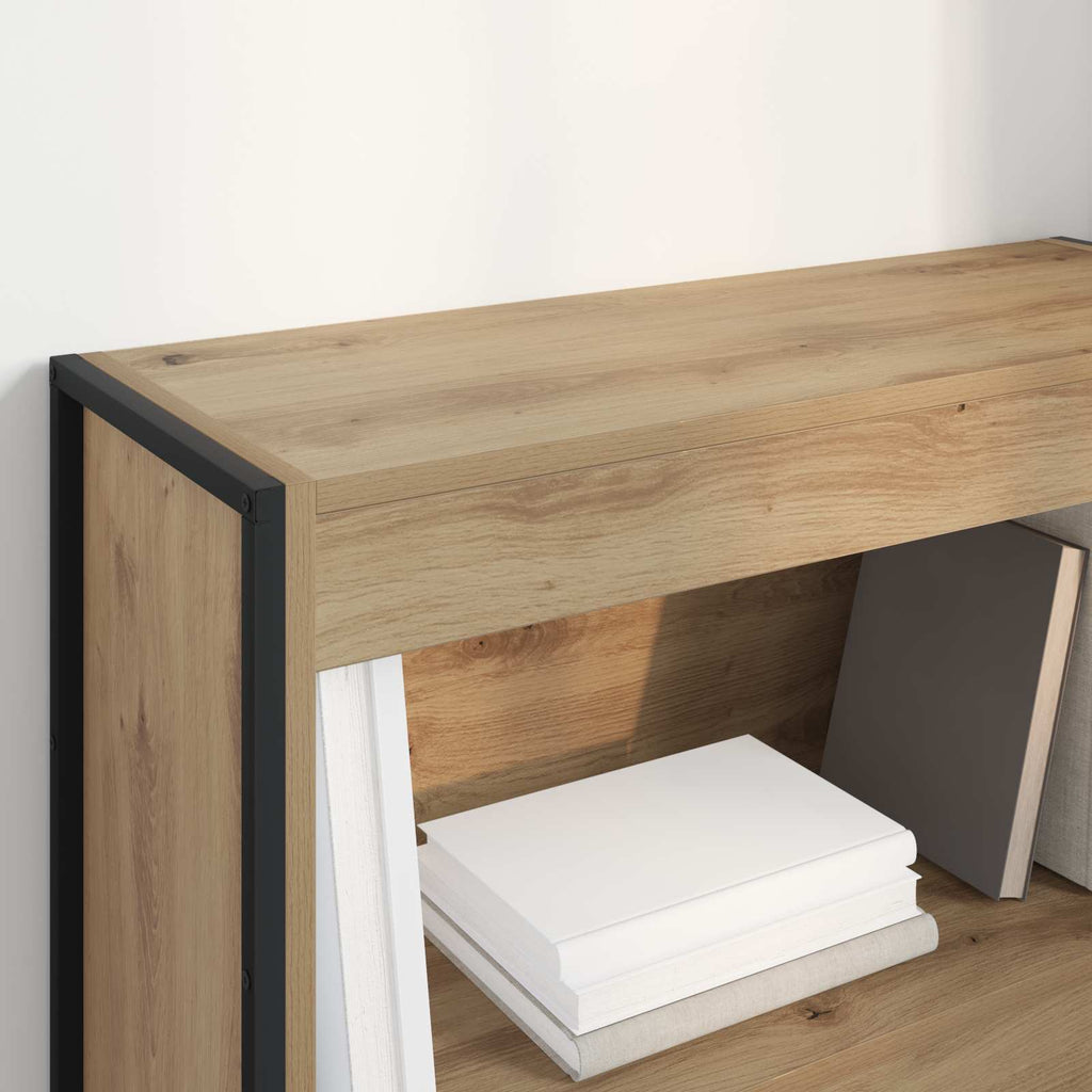 vidaXL Szafka na książki Dąb rzemieślniczy 80 x 30 x 86,5 cm