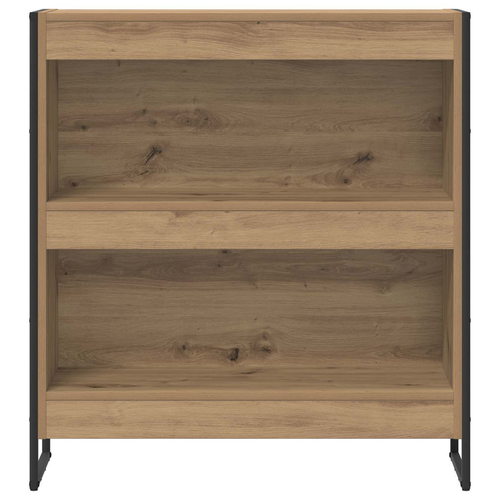 vidaXL Szafka na książki Dąb rzemieślniczy 80 x 30 x 86,5 cm