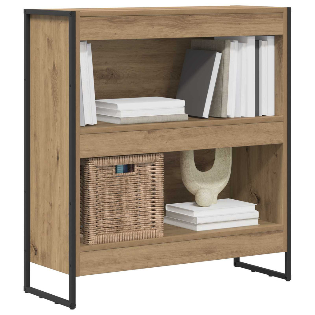 vidaXL Szafka na książki Dąb rzemieślniczy 80 x 30 x 86,5 cm