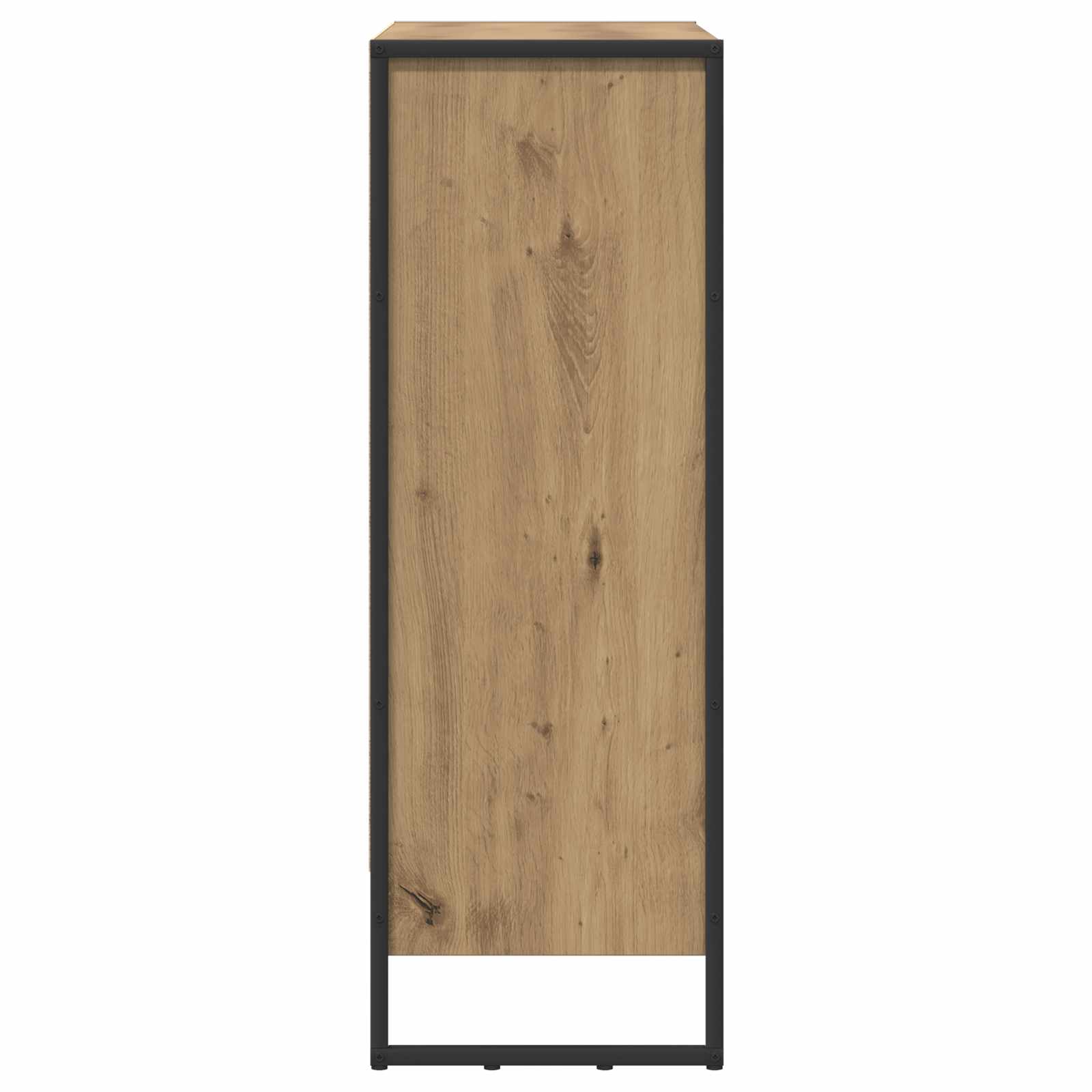 vidaXL Szafka na książki Dąb rzemieślniczy 80 x 30 x 86,5 cm