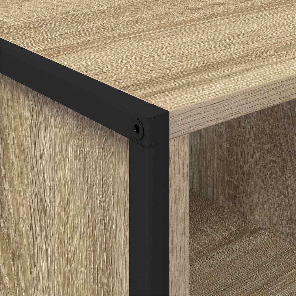 vidaXL Stolik kawowy Sonoma 80 x 50 x 40 cm Materiał drewnopochodny
