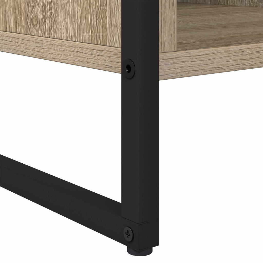 vidaXL Stolik kawowy Sonoma 80 x 50 x 40 cm Materiał drewnopochodny
