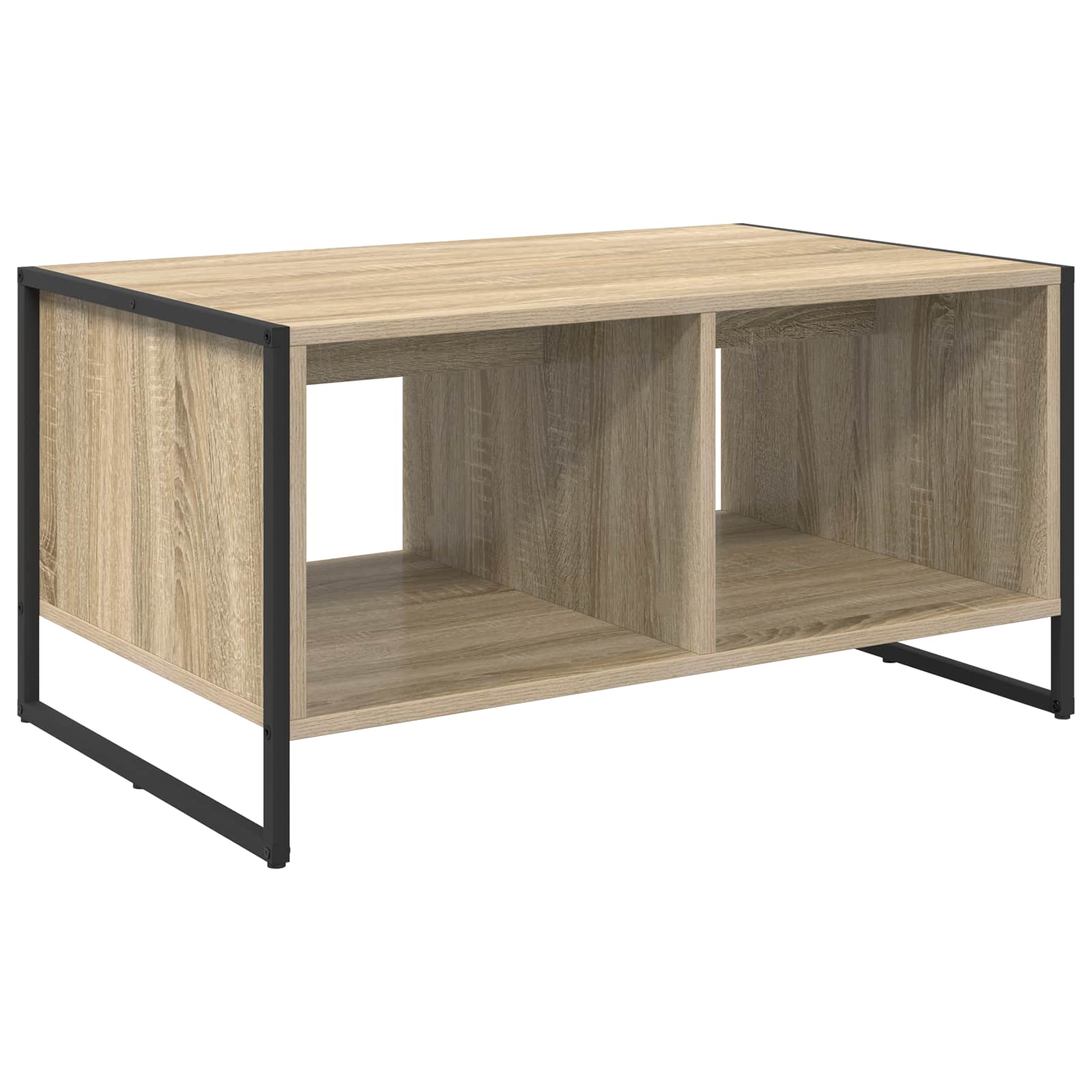 vidaXL Stolik kawowy Sonoma 80 x 50 x 40 cm Materiał drewnopochodny