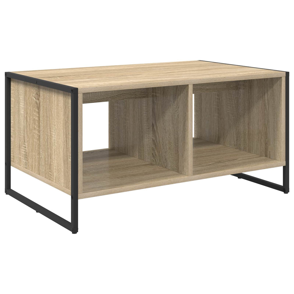 vidaXL Stolik kawowy Sonoma 80 x 50 x 40 cm Materiał drewnopochodny