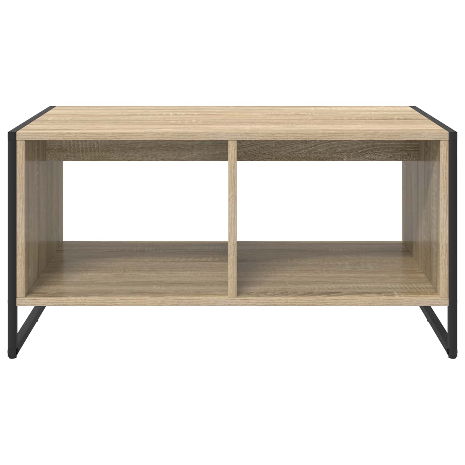 vidaXL Stolik kawowy Sonoma 80 x 50 x 40 cm Materiał drewnopochodny