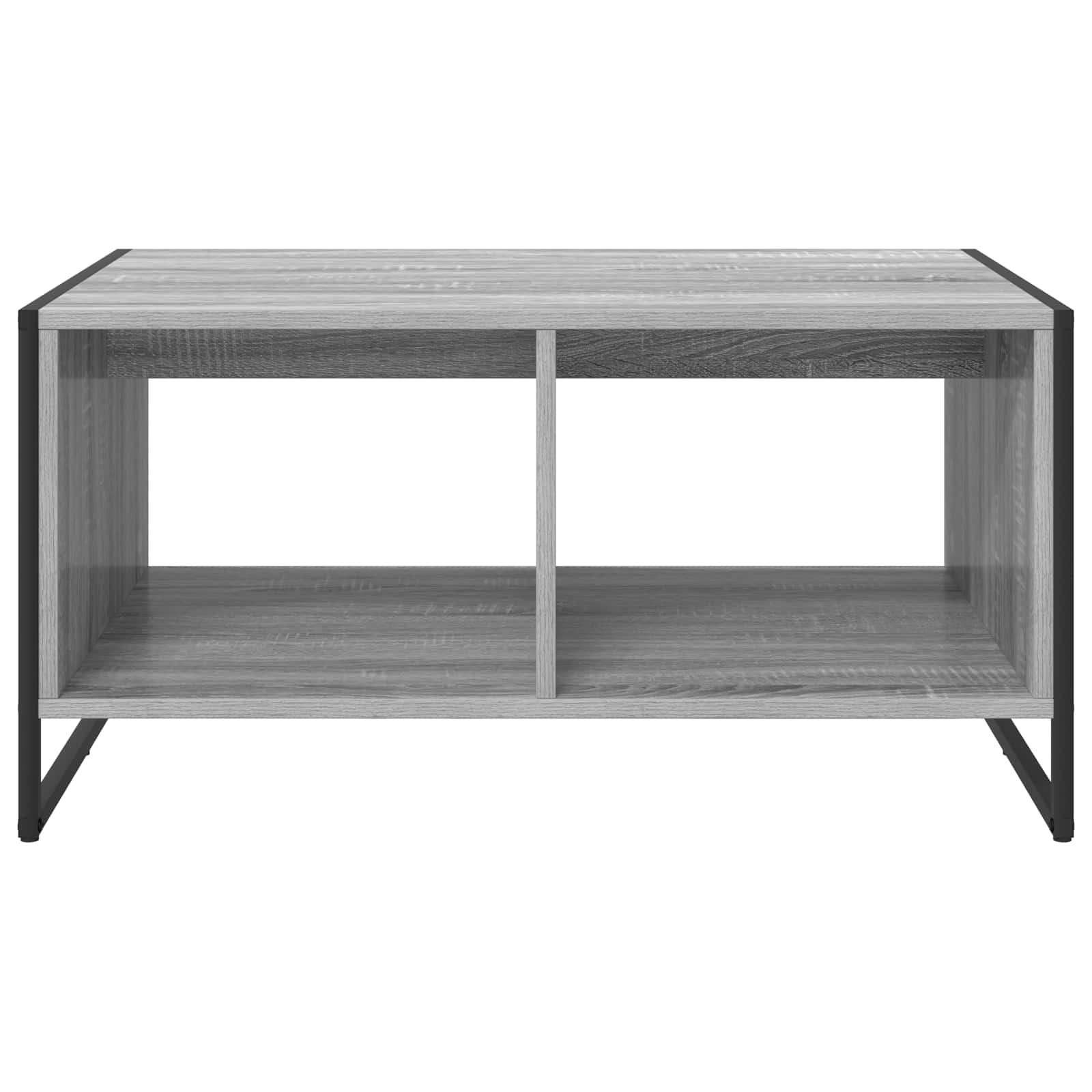 vidaXL Stolik kawowy Szary Sonoma 80 x 50 x 40 cm