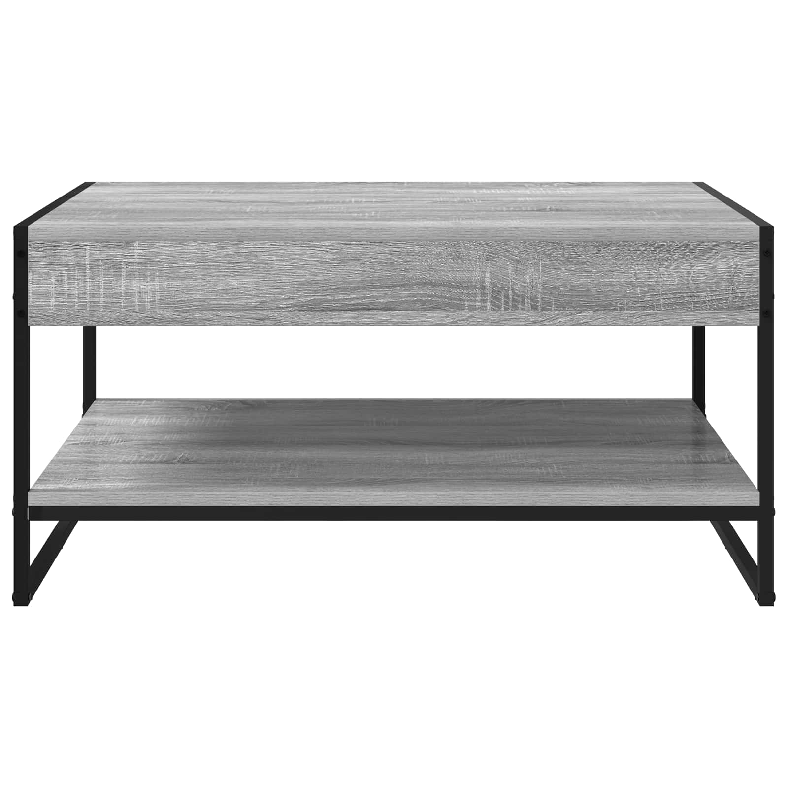 vidaXL Stolik kawowy Szary Sonoma 80 x 50 x 40 cm