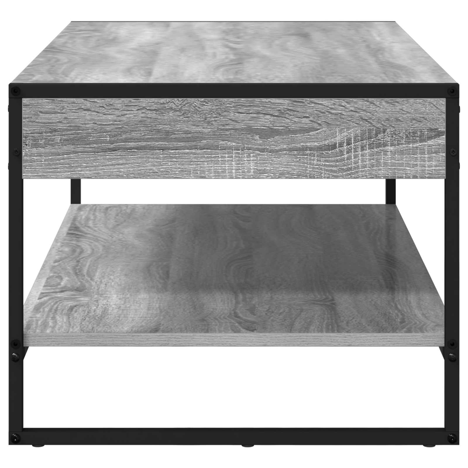 vidaXL Stolik kawowy Szary Sonoma 80 x 50 x 40 cm