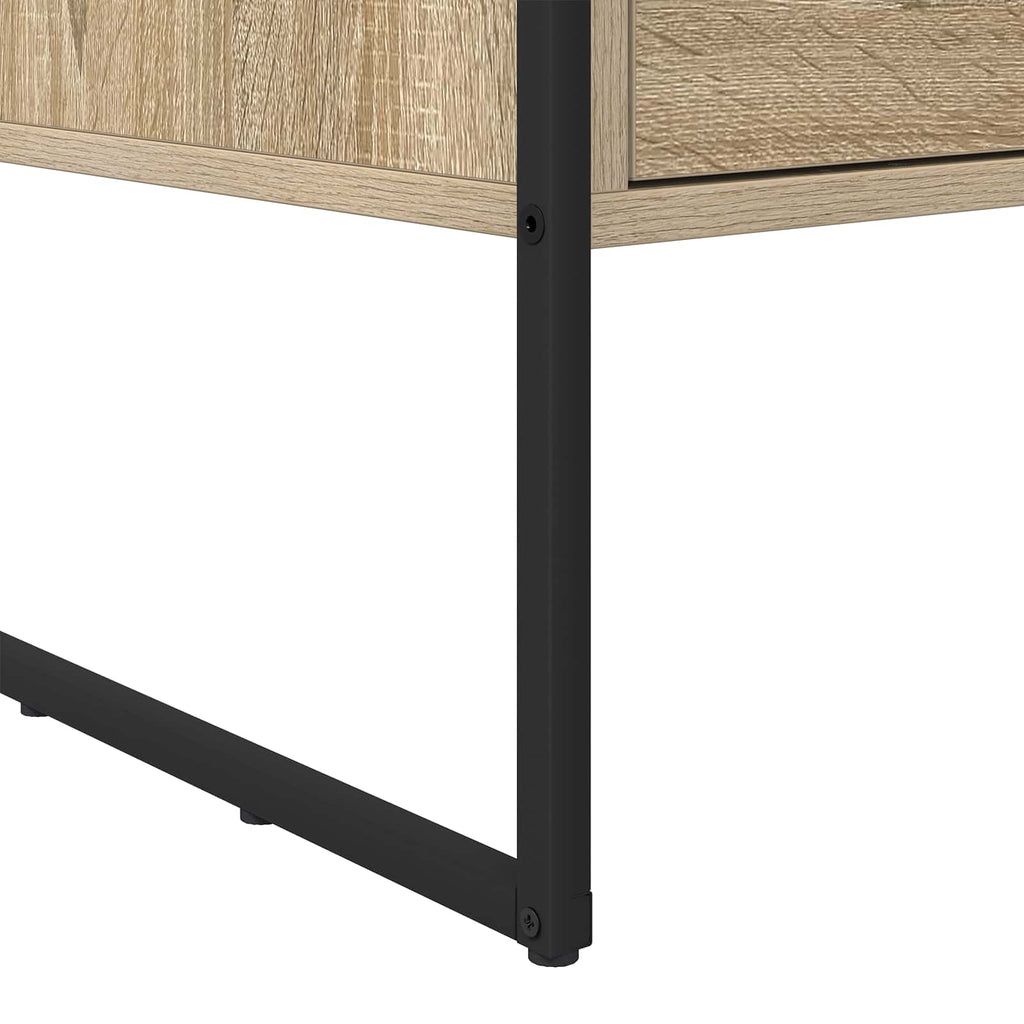 vidaXL Stolik kawowy Sonoma 100 x 46 x 40 cm Materiał drewnopochodny