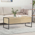 vidaXL Stolik kawowy Sonoma 100 x 46 x 40 cm Materiał drewnopochodny