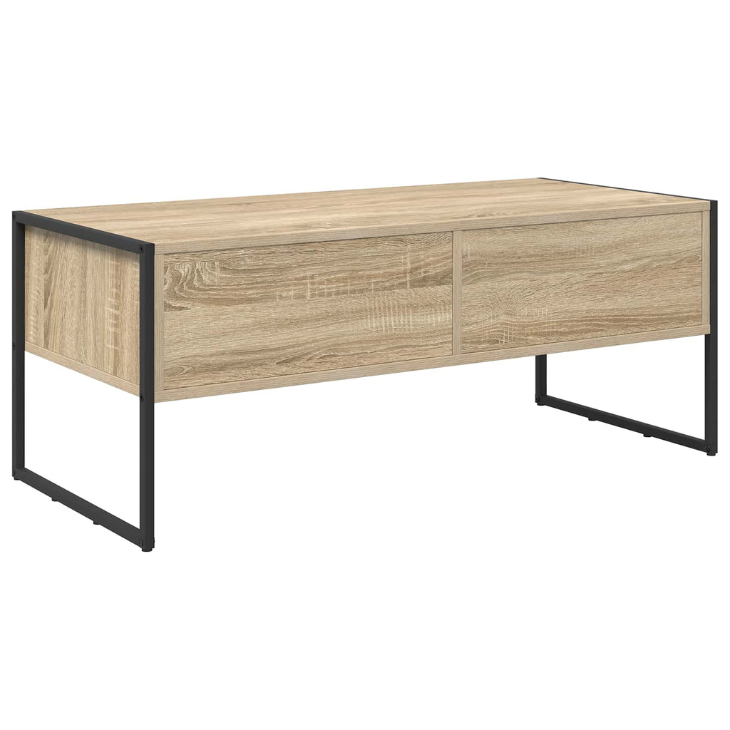 vidaXL Stolik kawowy Sonoma 100 x 46 x 40 cm Materiał drewnopochodny