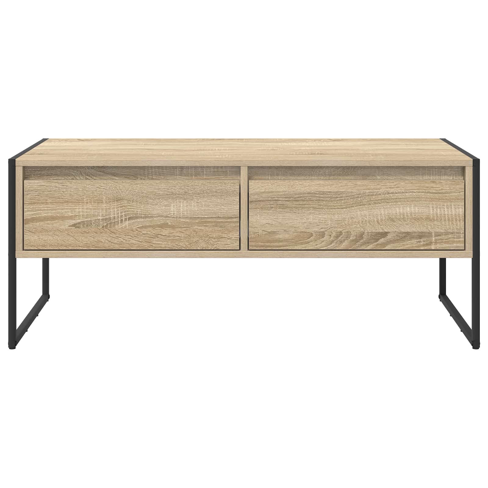 vidaXL Stolik kawowy Sonoma 100 x 46 x 40 cm Materiał drewnopochodny