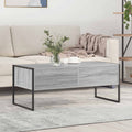 vidaXL Stolik kawowy z szufladą Szary Sonoma 100 x 46 x 40 cm