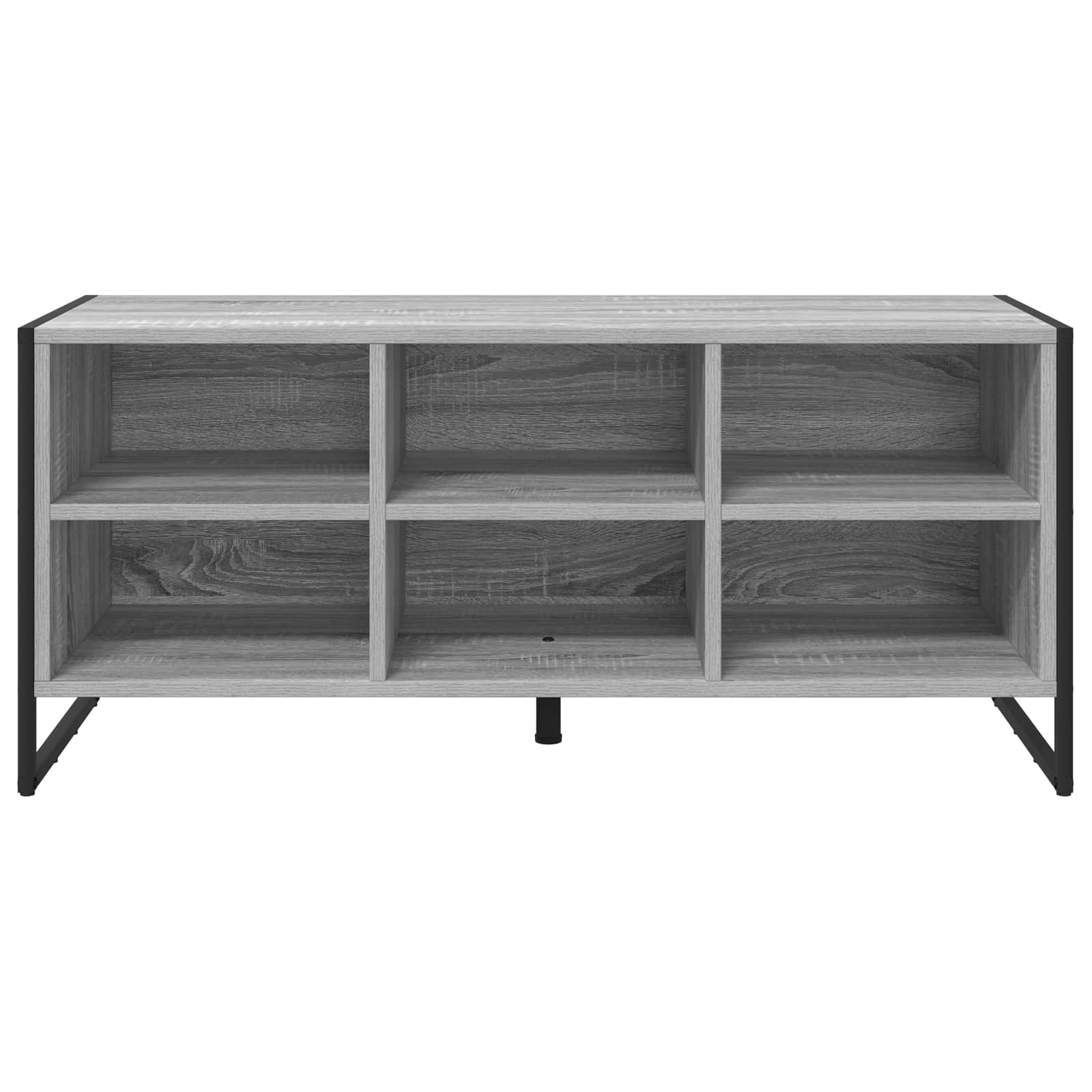 vidaXL Szafka na buty z przechowywaniem Szary Sonoma 100 x 35 x 44 cm
