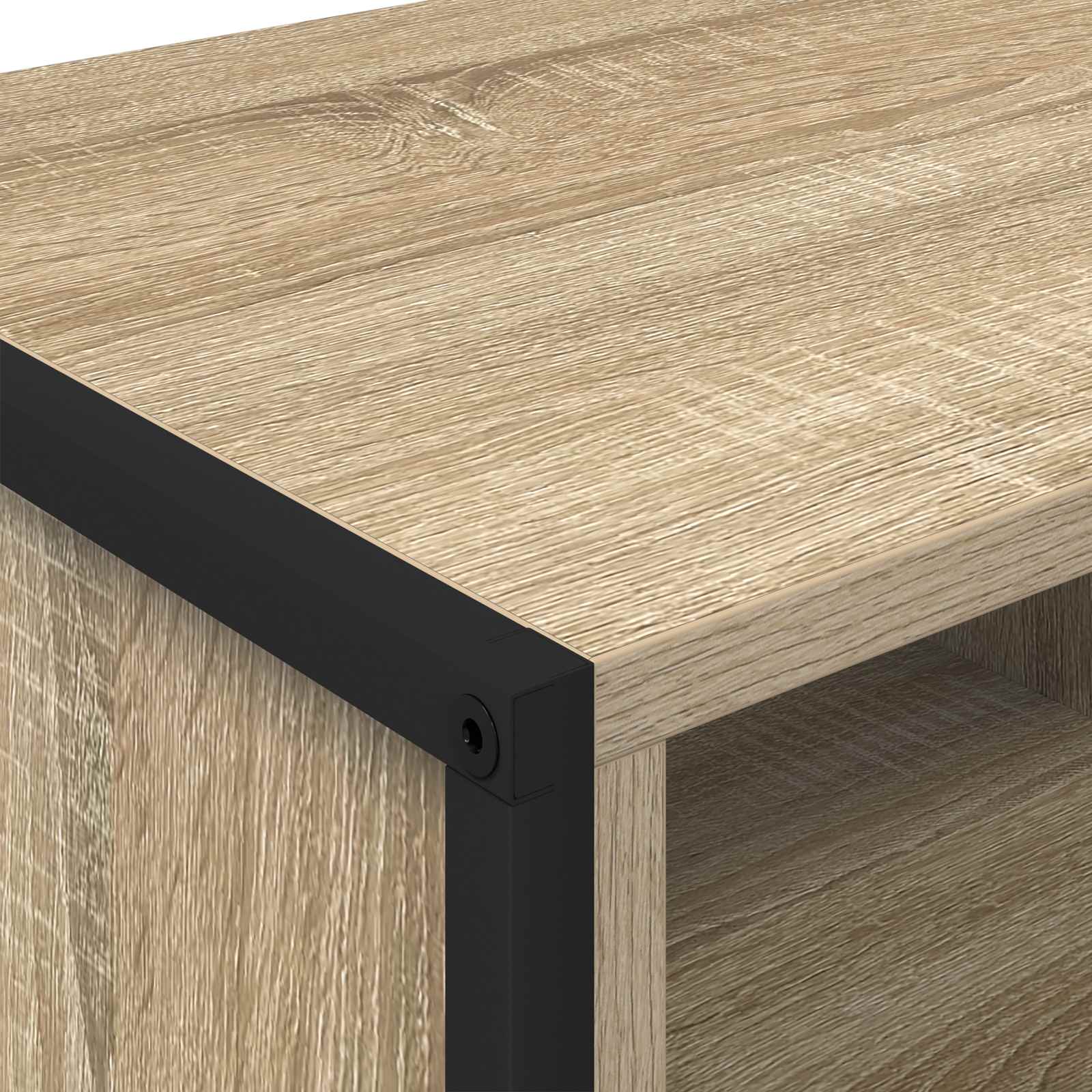 vidaXL Szafka na buty Sonoma 60 x 35 x 44 cm Materiał drewnopochodny