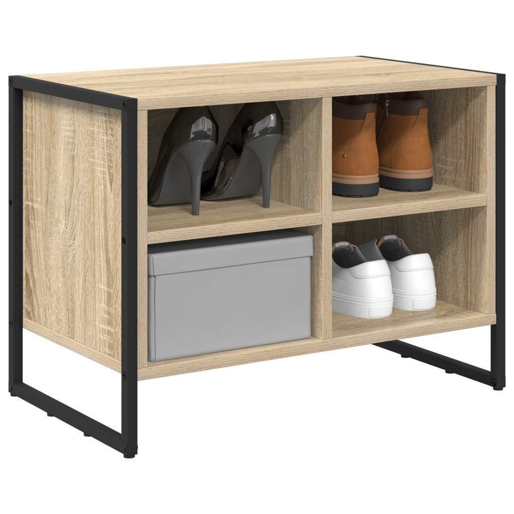 vidaXL Szafka na buty Sonoma 60 x 35 x 44 cm Materiał drewnopochodny