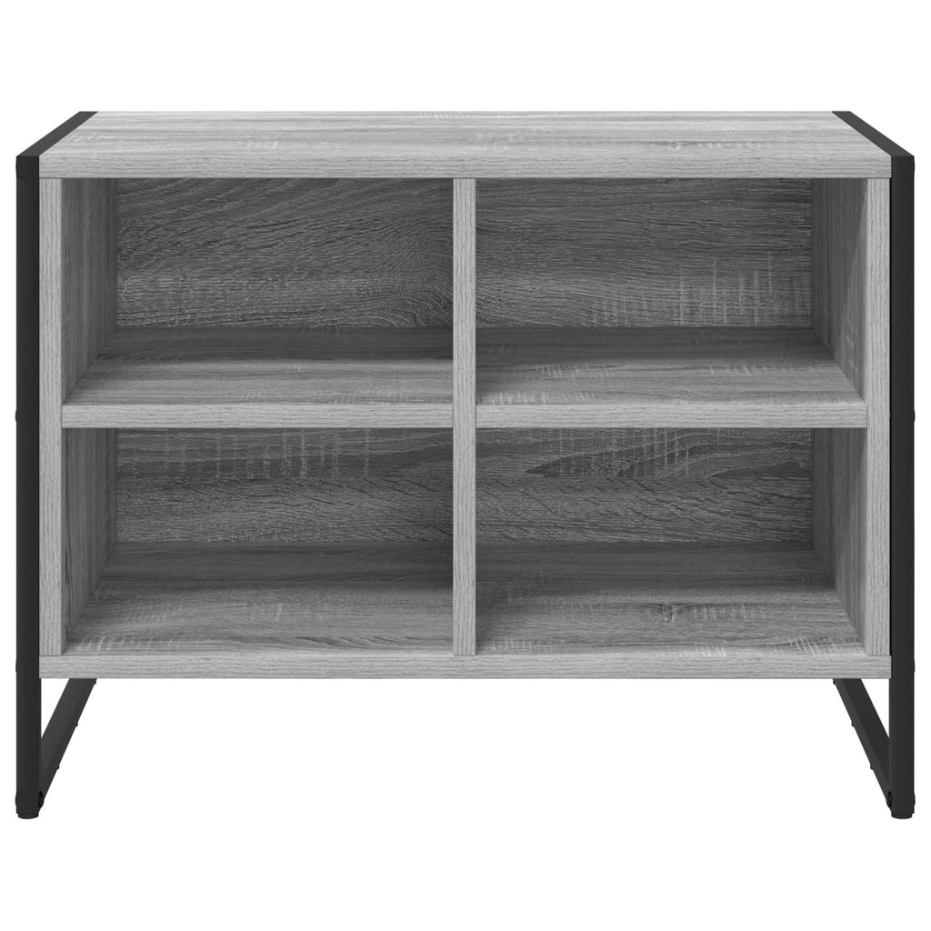 vidaXL Szafka na buty z przechowywaniem Szary Sonoma 60 x 35 x 44 cm
