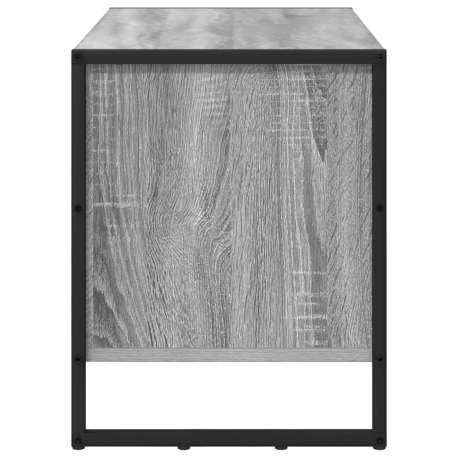 vidaXL Szafka na buty z przechowywaniem Szary Sonoma 60 x 35 x 44 cm