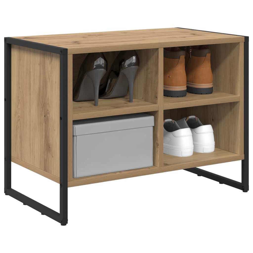 vidaXL Szafka na buty Dąb rzemieślniczy 60 x 35 x 44 cm