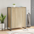 vidaXL Szafka na buty Sonoma 79 x 36 x 100 cm Materiał drewnopochodny