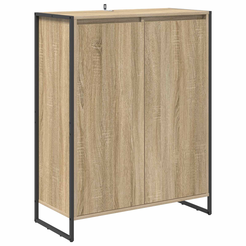 vidaXL Szafka na buty Sonoma 79 x 36 x 100 cm Materiał drewnopochodny