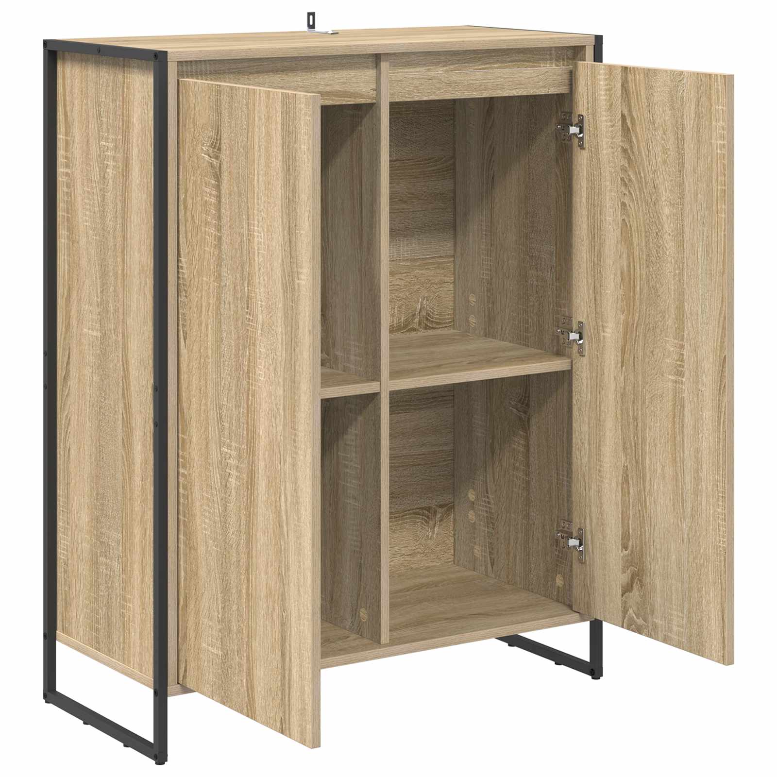 vidaXL Szafka na buty Sonoma 79 x 36 x 100 cm Materiał drewnopochodny